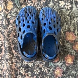 Merrell Blue Perforated Slip-On Shoes